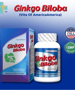 Ginkgo Biloba - Tăng Cường Lưu Thông Máu Não