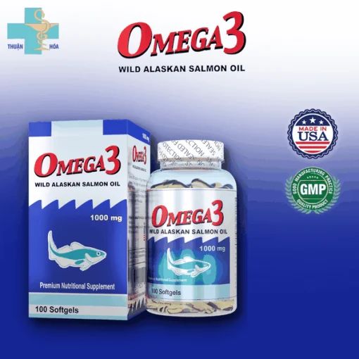 viên uống giúp Tăng Thị Lực, Sáng Mắt - Omega 3