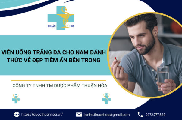 Thumbnail viên uống trắng da cho nam