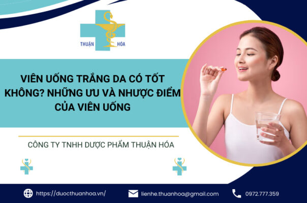 Thumbnail viên uống trắng da