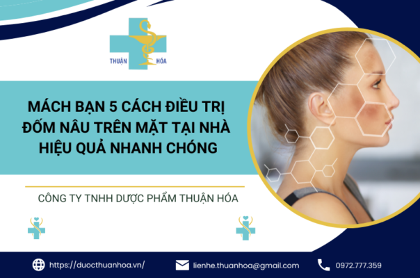 cách điều trị đốm nâu trên mặt tại nhà