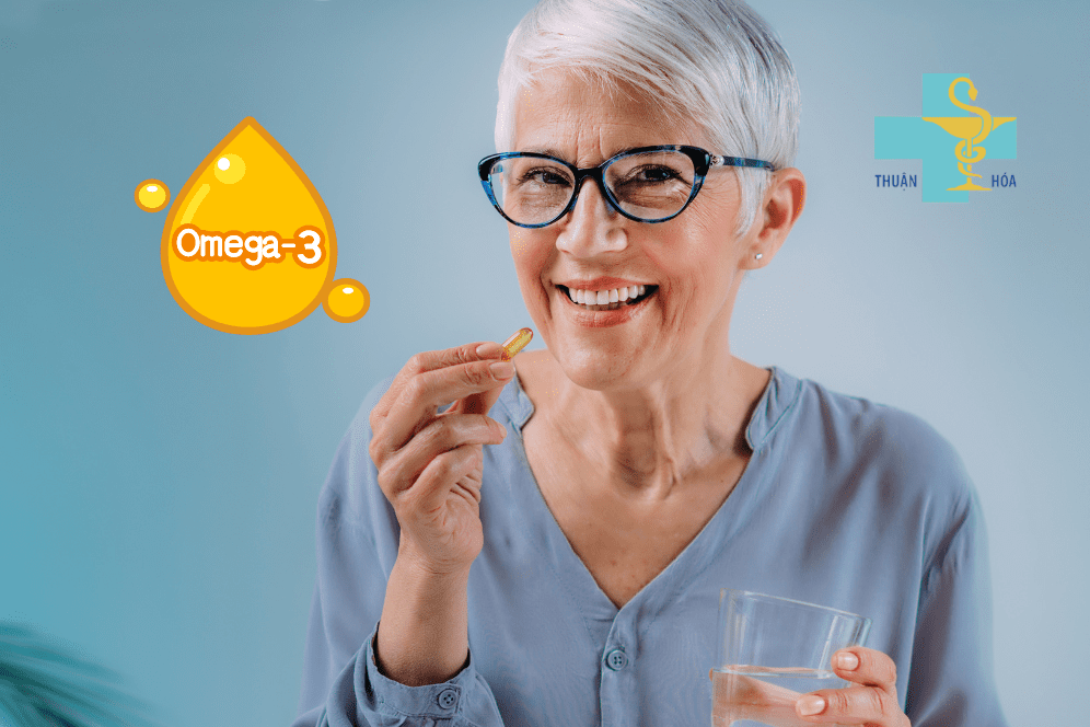 cách uống omega 3 của mỹ