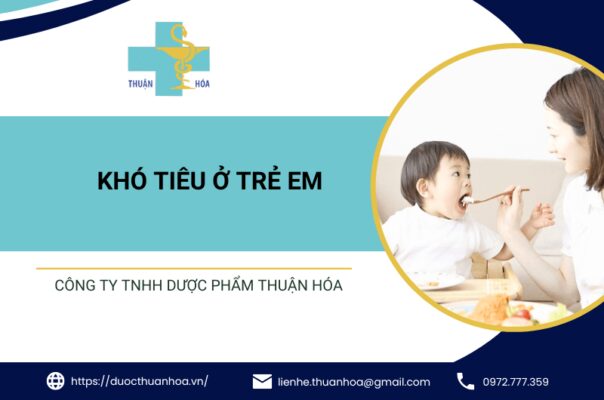 Các nguyên nhân gây khó tiêu ở trẻ em