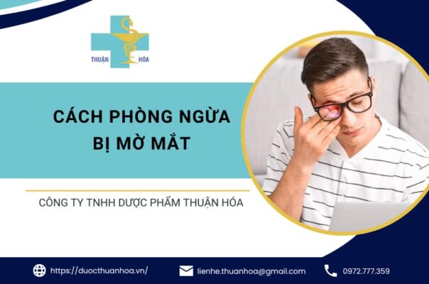 phòng ngừa bị mờ mắt