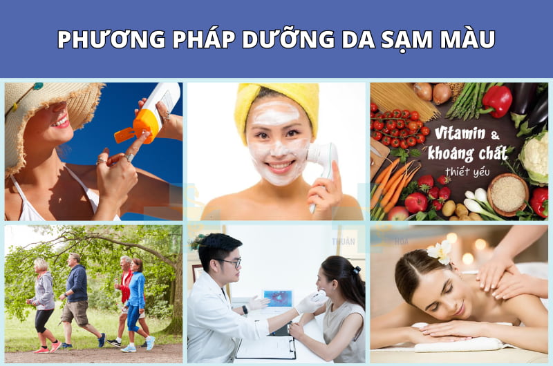 phương pháp dưỡng da sạm màu