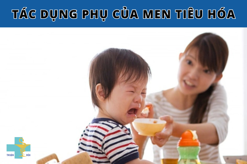 tác dụng phụ của men tiêu hóa