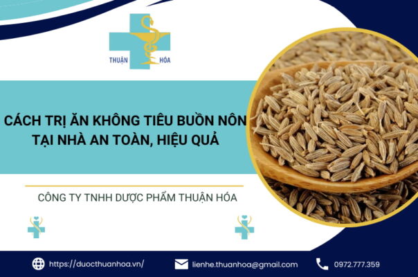 Thumbnail cách trị ăn không tiêu buồn nôn