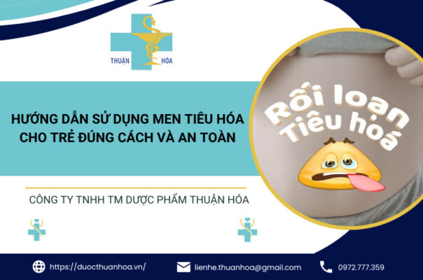 Thumbnail sử dụng men tiêu hóa đúng cách