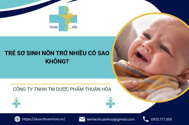 Thumbnail trẻ sơ sinh nôn trớ nhiều