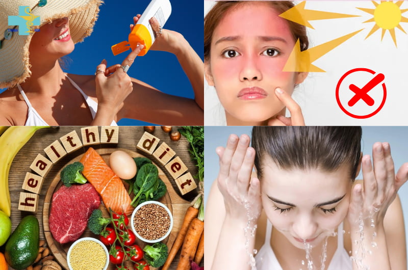 phân biệt tàn nhang và đồi mồi