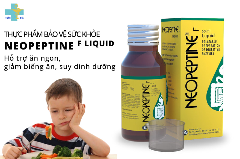 neopeptine cải thiện suy dinh dưỡng, biếng ăn