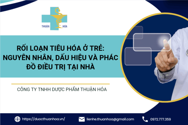 rối loạn tiêu hoá ở trẻ