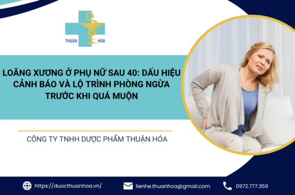 Loãng xương ở phụ nữ sau 40